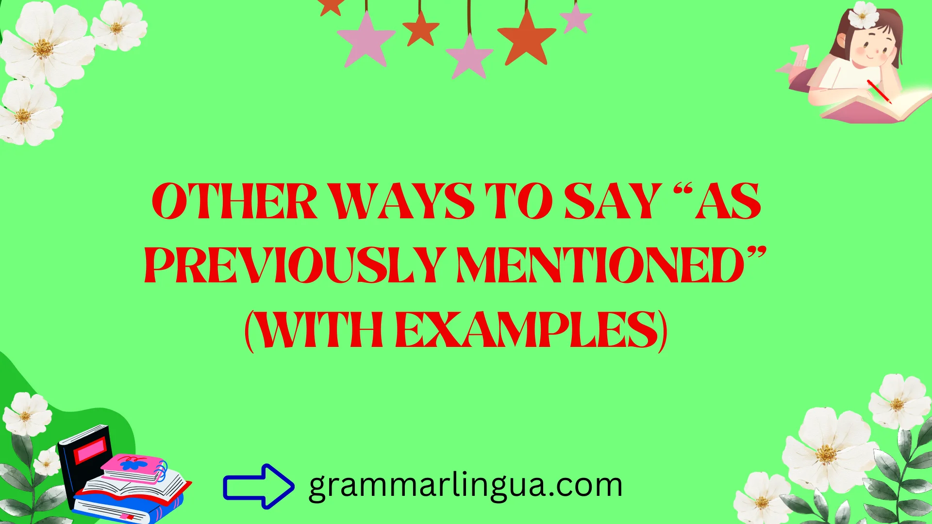 Other Ways to Say “As Previously Mentioned” (With Examples)